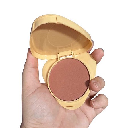 BLUSH COMPACTO GLASS GB30 HB-6120-3 RUBY ROSE