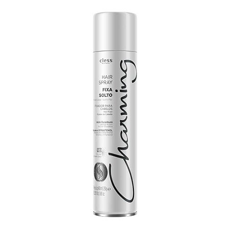 HAIR SPRAY CHARMING FIXA SOLTO 400ML CLESS