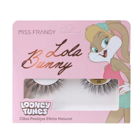 CÍLIOS POSTIÇOS LOONEY TUNES LOLA BUNNY 3D 45 WL-C23-1250 MISS FRANDY