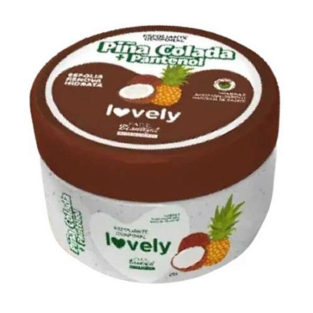 ESFOLIANTE CORPORAL LOVELY PINA COLADA+PANTENOL 280G FACE BEAUTIFUL