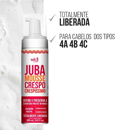 MOUSSE CRESPO CRESPÍSSIMO JUBA 200ML 3255 WIDI CARE