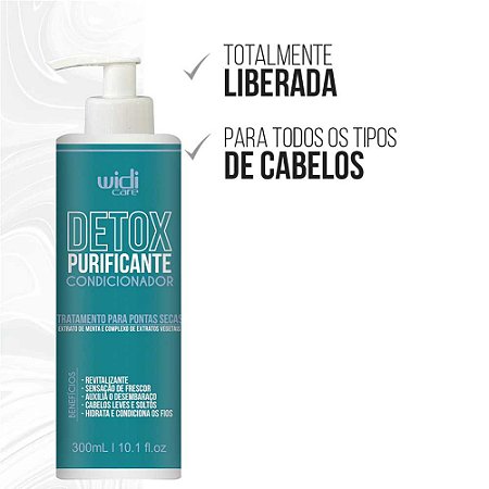 CONDICIONADOR PURIFICANTE DETOX 300ML 3507 WIDI CARE
