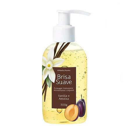 ACQUAGEL HIDRATANTE CORPORAL BRISA SUAVE VANILLA E AMEIXA 240G ABELHA RAINHA