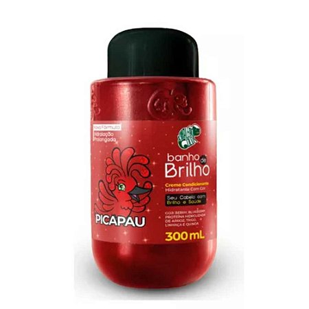 BANHO DE BRILHO PICA PAU 300ML KAMALEÃO COLOR