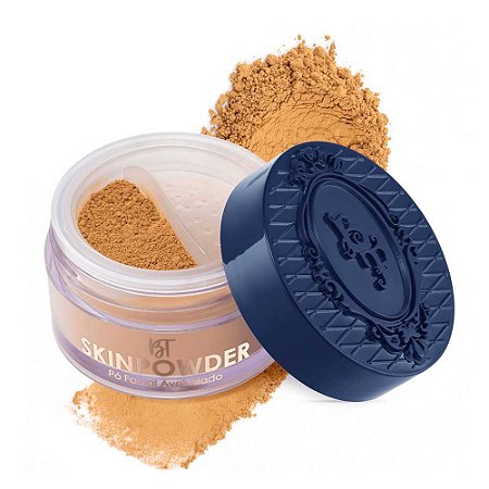 PÓ FACIAL AVELUDADO SKIN POWDER UNIQUE AMBER BRUNA TAVARES