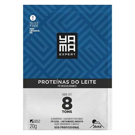 PÓ DESCOLORANTE ULTRARRÁPIDO PROTEÍNAS DO LEITE 20G YAMÁ