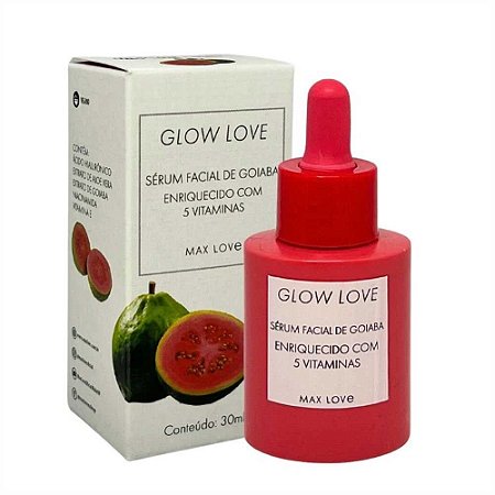 SÉRUM FACIAL DE GOIABA 30ML MAX LOVE