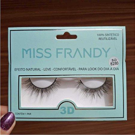 CÍLIOS POSTIÇOS 3D C22-0703 MISS FRANDY
