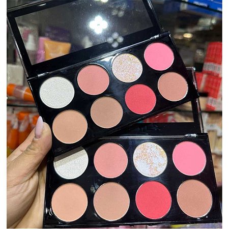 PALETA DE SOMBRAS 8 CORES BB78 BOBBI RARA