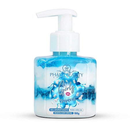 GEL AROMATIZANTE PARA VIRILHA MENTA COM CREME PHÁLLE HOT 180G PH0882 PHÁLLEBEAUTY
