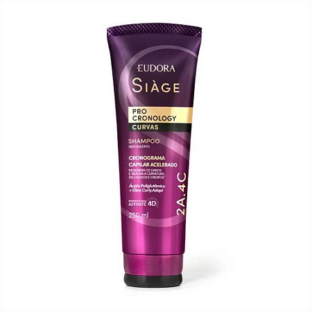 SIÀGE SHAMPOO PRO CRONOLOGY CURVAS 250ML EUDORA
