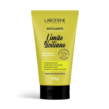 ESFOLIANTE LIMÃO SICILIANO 170G LABORENE