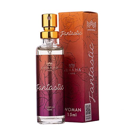 DEO COLÔNIA FEMININA FANTASTIC 15ML AMAKHA