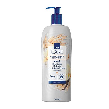 LOÇÃO CORPORAL AVON CARE AVEIA E EXTRATO DE BAUNILHA 700ML