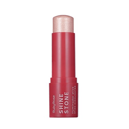 ILUMINADOR STICK SHINE STONE LUMINOUS QUARTZ HB-M702-3 RUBY ROSE