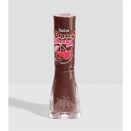 ESMALTE CREMOSO CHOCO CHERRY PUDIM DE CHOCOLATE DAILUS