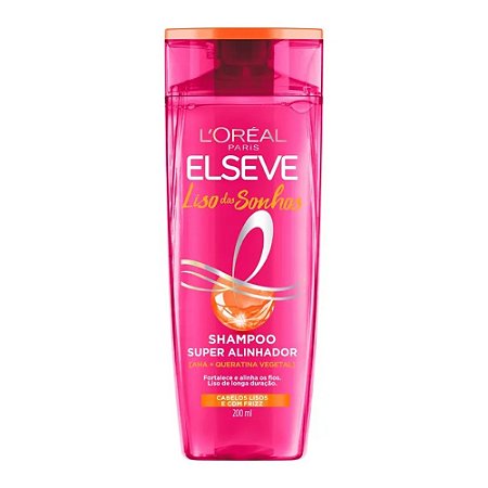 SHAMPOO LISO DOS SONHOS NOVO 200ML ELSEVE L'ORÉAL