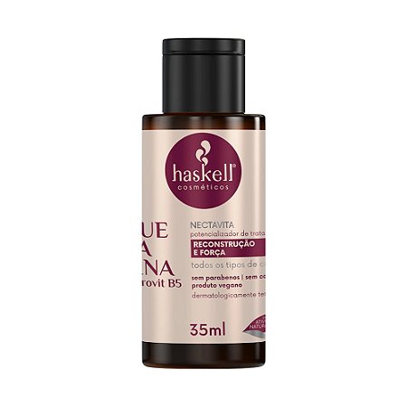 POTENCIALIZADOR DE TRATAMENTO NECTAVITA QUERATINA 35ML HASKELL