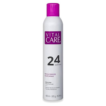 HAIR SPRAY MEGA FREEZE 24 HOURS VITAL CARE 400ML