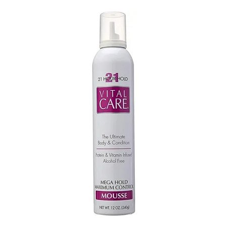 MOUSSE MEGA HOLD 21 HOUR VITAL CARE 340g