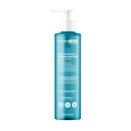ESPUMA CREMOSA ESFOLIANTE 240ML DERMACHEM