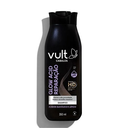 SHAMPOO GLOW ACID REPARAÇAO 350ML VULT