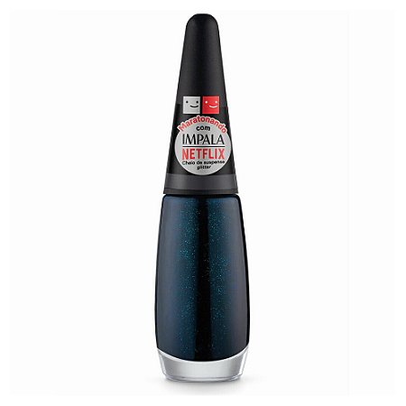 ESMALTE GLITTER NETFLIX CHEIO DE SUSPENSE IMPALA