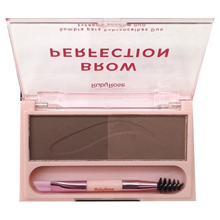 DUO DE SOMBRA PARA SOBRANCELHAS BROW PERFECTION COR 09 E 10 HB-E2501-5 RUBY ROSE