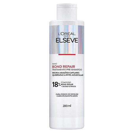 PRÉ-SHAMPOO TRATAMENTO BOND REPAIR 200ML ELSEVE L'ORÉAL