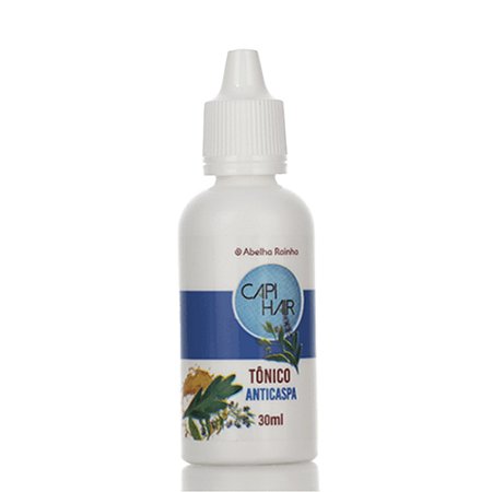 TÔNICO CAPILAR ANTICASPA CAPI HAIR 30ML ABELHA RAINHA