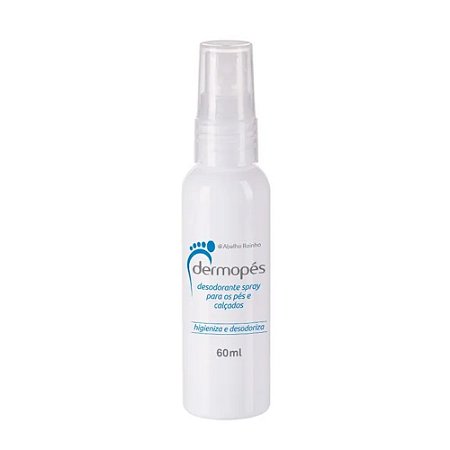 DERMOPÉS DESODORANTE SPRAY PARA PÉS E CALÇADOS 60ML ABELHA RAINHA