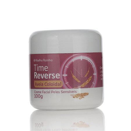 CREME FACIAL TIME REVERSE AVEIA COLOIDAL 100G ABELHA RAINHA