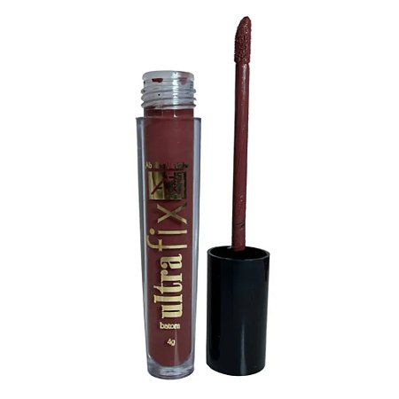 BATOM LÍQUIDO MATTE ULTRAFIX CACAU INTENSO ABELHA RAINHA