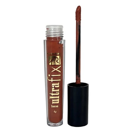 BATOM LÍQUIDO MATTE ULTRAFIX MARROM VELUDO ABELHA RAINHA