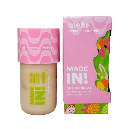 SÉRUM GLOW MELU MADE IN SOL DO BRASIL 32ML RUBY ROSE