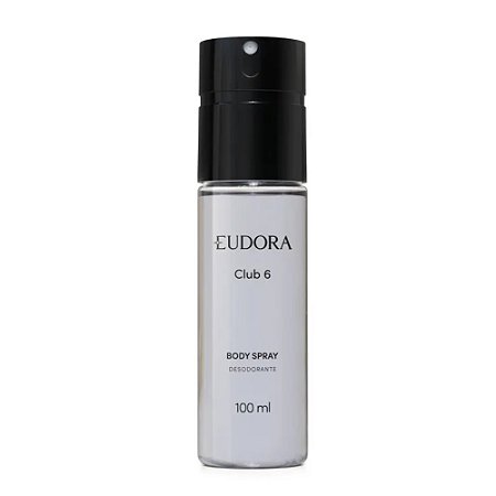 BODY SPRAY DESODORANTE CLUB 6 100ML EUDORA