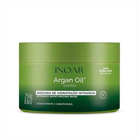 MÁSCARA DE HIDRATAÇÃO INTENSIVA ARGAN OIL 250G INOAR