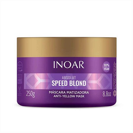 MÁSCARA MATIZADORA ABSOLUT SPEED BLOND 250G INOAR
