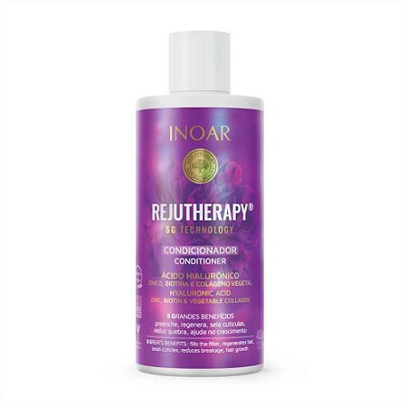 CONDICIONADOR ÁCIDO HIALURÔNICO REJUTHERAPY 400ML INOAR