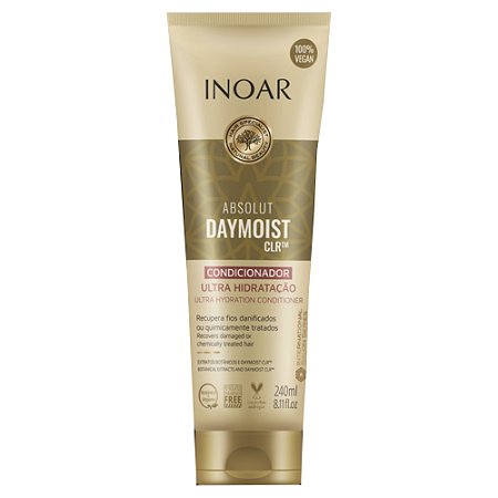 CONDICIONADOR ULTRA HIDRATAÇÃO ABSOLUT DAYMOIST 240ML INOAR