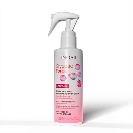 LEAVE IN GLYCOLIC FORCE 200ML INOAR