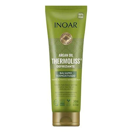 DEFRIZANTE BÁLSAMO TERMOATIVADO THERMOLISS ARGAN OIL 240ML INOAR