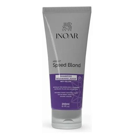SHAMPOO DESAMARELADOR SPEED BLOND 240ML INOAR