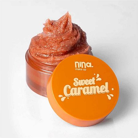 ESFOLIANTE LABIAL LIP SCRUB SWEET CARAMEL NINA MAKEUP