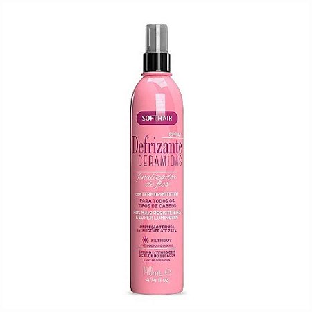 SPRAY DEFRIZANTE PROTETOR TÉRMICO CERAMIDAS 140ML SOFTHAIR