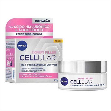 CREME INTENSIVO ANTISSINAIS DIURNO EXPERT FILLER CELLULAR 49G NIVEA