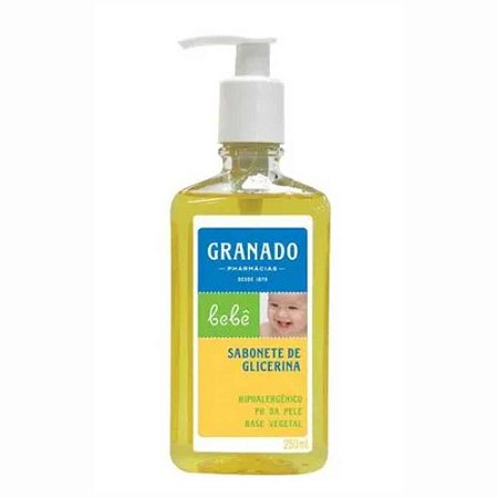 SABONETE LÍQUIDO DE GLICERINA 250ML GRANADO