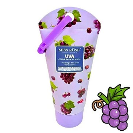 CREME PARA MÃOS UVA 60ML MISS RÔSE