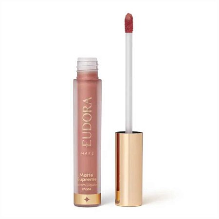 BATOM LIQUÍDO MATTE SUPREME NUDE CONFORTO EUDORA