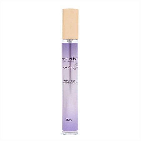 BODY MIST DESODORANTE COLÔNIA DESEJADA GLOW MISS RÔSE